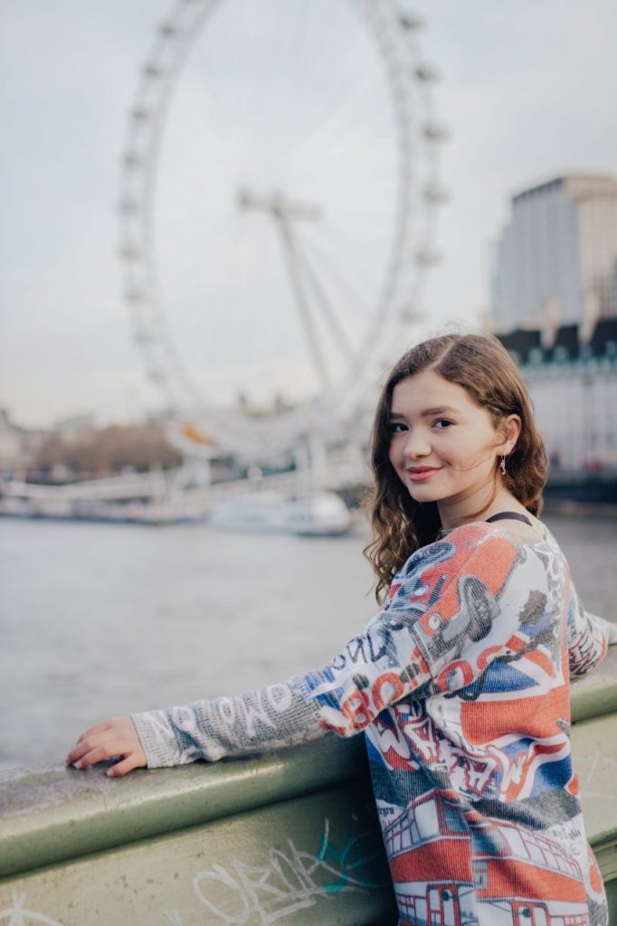 Ensaio de 15 anos na London Eye realizado por fotógrafa brasileira em Londres