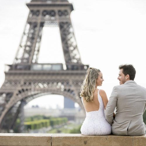 Fotógrafo brasileiro em Paris : Ensaio Casamento em Paris na Torre Eiffel