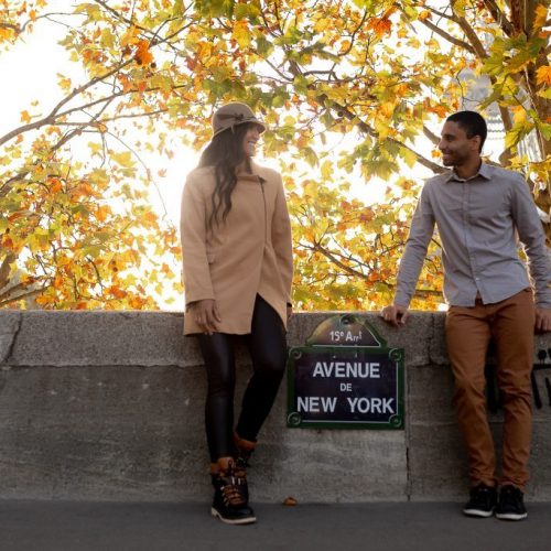 Fotógrafo brasileiro em Paris : Ensaio casal durante outono em Paris