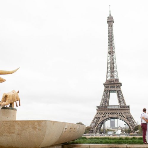 Fotógrafo brasileiro em Paris : Ensaio de casamento na Torre Eiffel