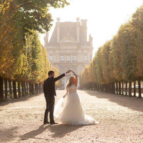 Fotógrafo brasileiro em Paris : Ensaio de casamento no Jardim de Tuileries
