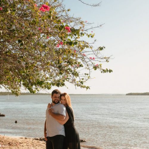 Ensaio casal na Praia do Jacaré - Fotógrafa em João Pessoa