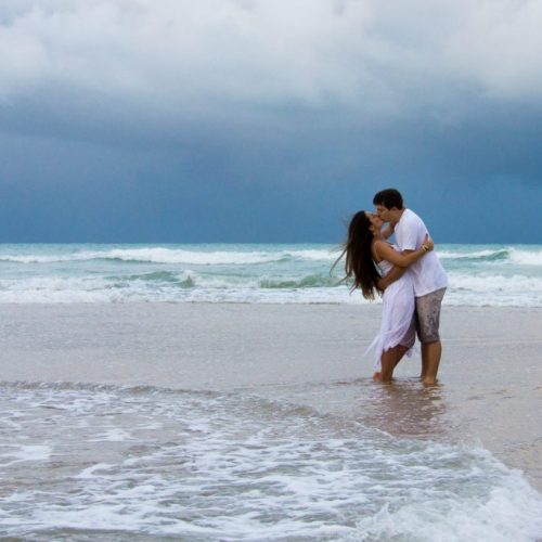 Pré-wedding Casal na praia em Barra de Gramame – Fotógrafo na Paraíba