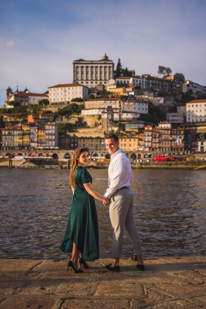 Ensaio casal em Lua de Mel com nossa fotógrafa brasileira no Porto