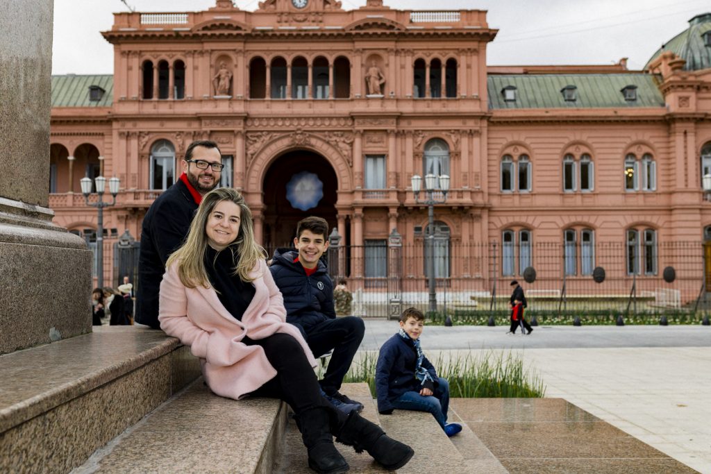 Ensaio família com nossa fotógrafa brasileira em Buenos Aires