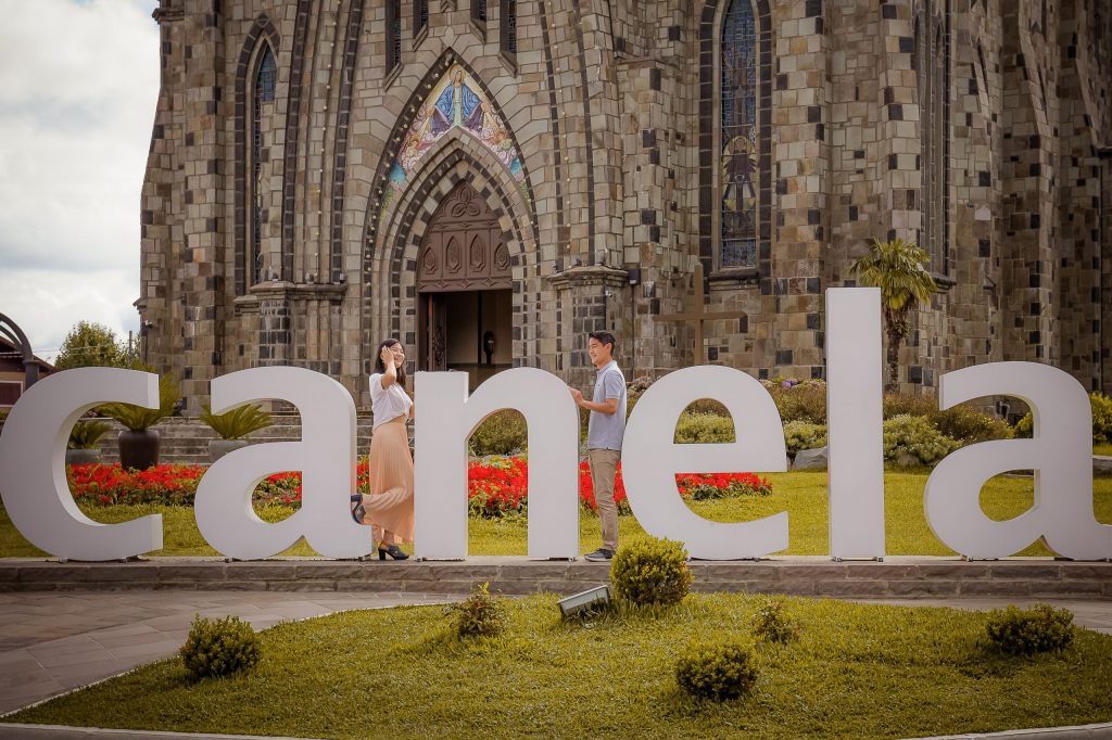 Ensaio Pré-Wedding em Canela - Fotógrafa no Rio Grande do Sul