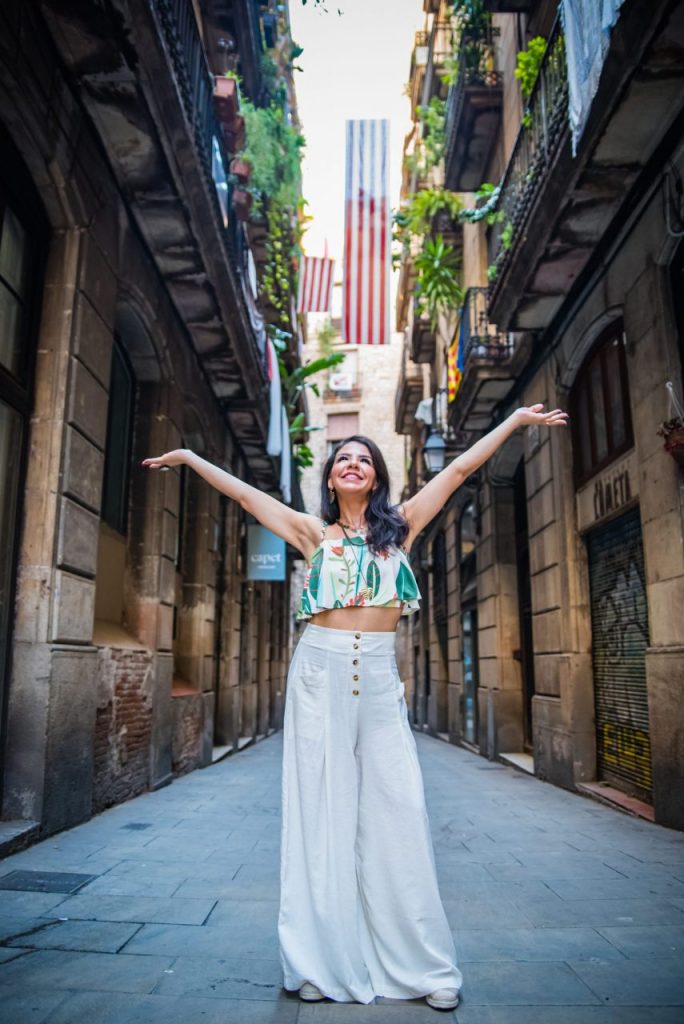 Ensaio feminino em El Born com fotógrafo brasileiro em Barcelona