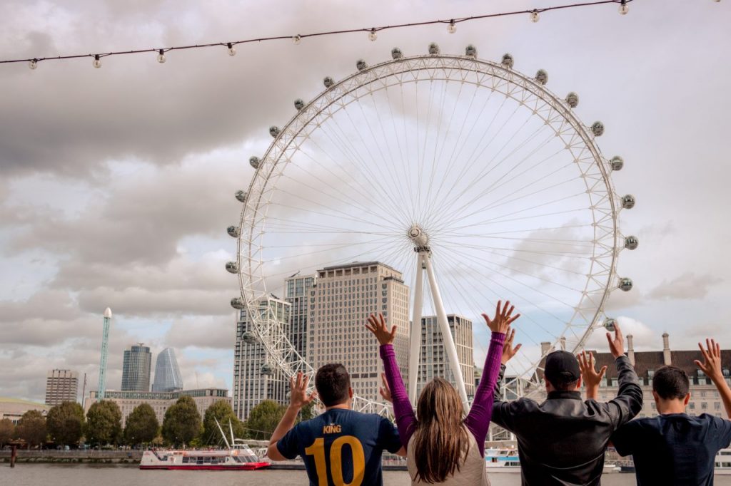 Ensaio família na London Eye com nossa fotógrafa brasileira em Londres