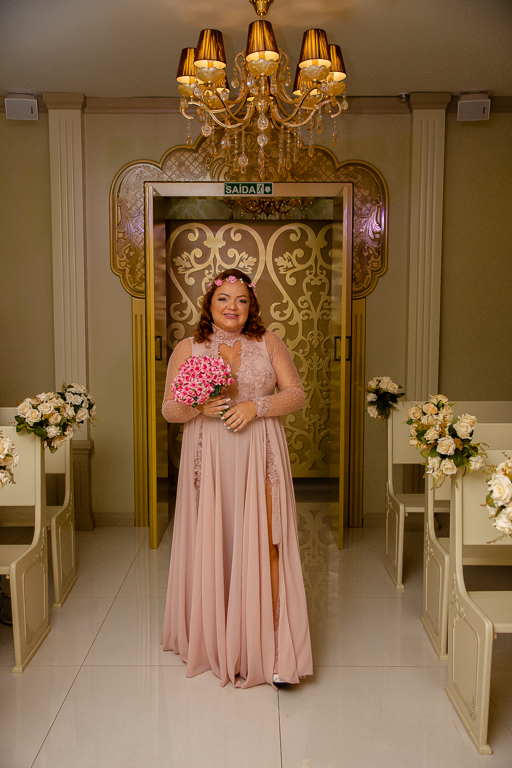 Entrada da noiva no casamento dos sonhos em Gramado