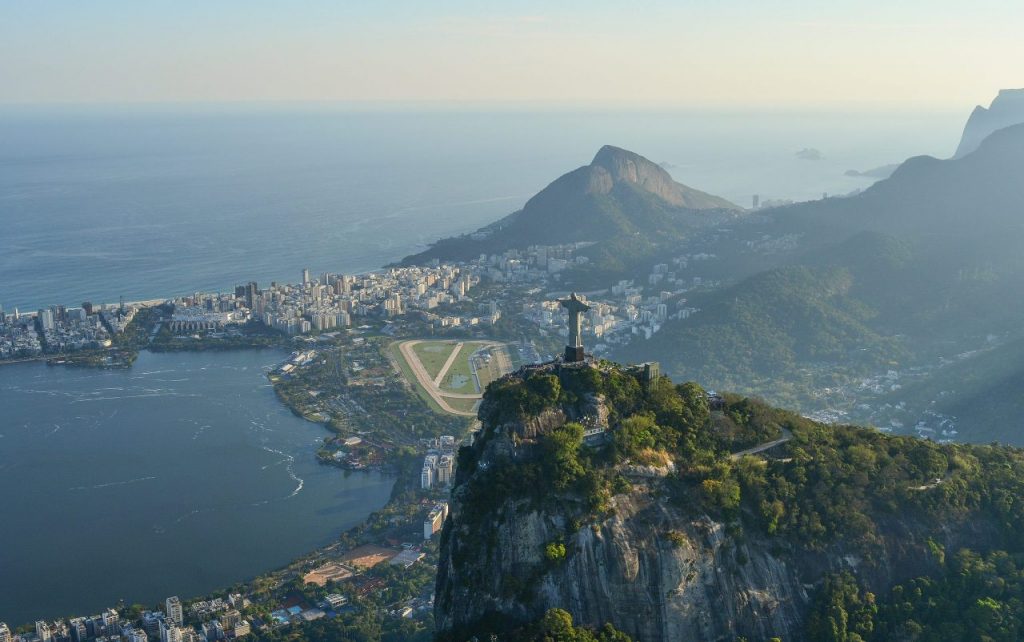 O Cristo Redentor no Rio de Janeiro - Corcovado