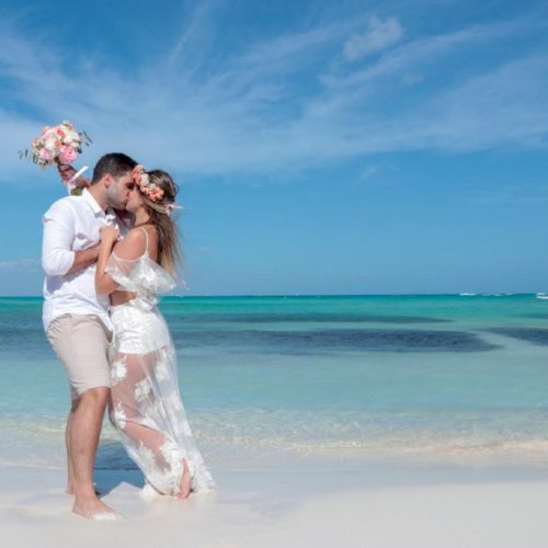 Casamento na praia em Cancun - Fotógrafo brasileiro no Caribe