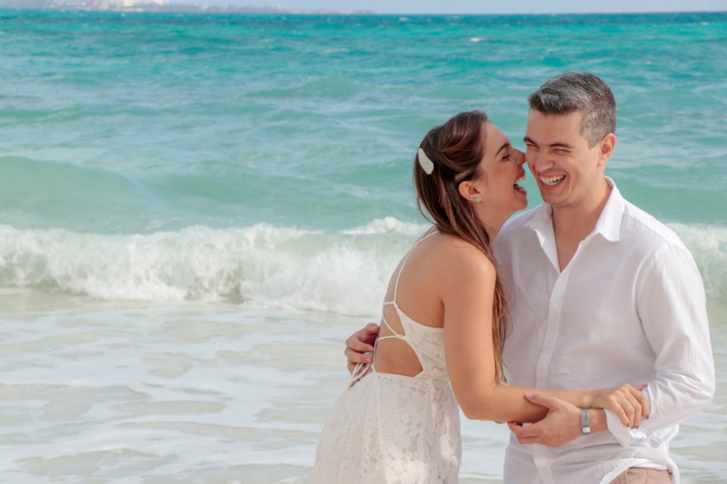 Ensaio casal em lua de mel em Cancun - Fotógrafa brasileira no México