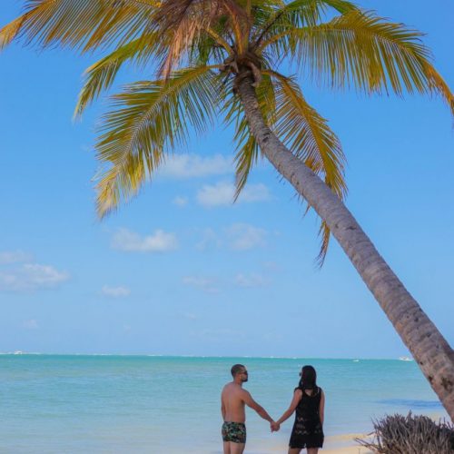 Ensaio casal na praia de Carneiros - Fotógrafo em Pernambuco