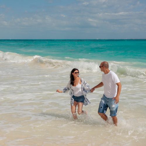 Ensaio casal nas praias do México - Fotógrafo brasileiro em Cancun