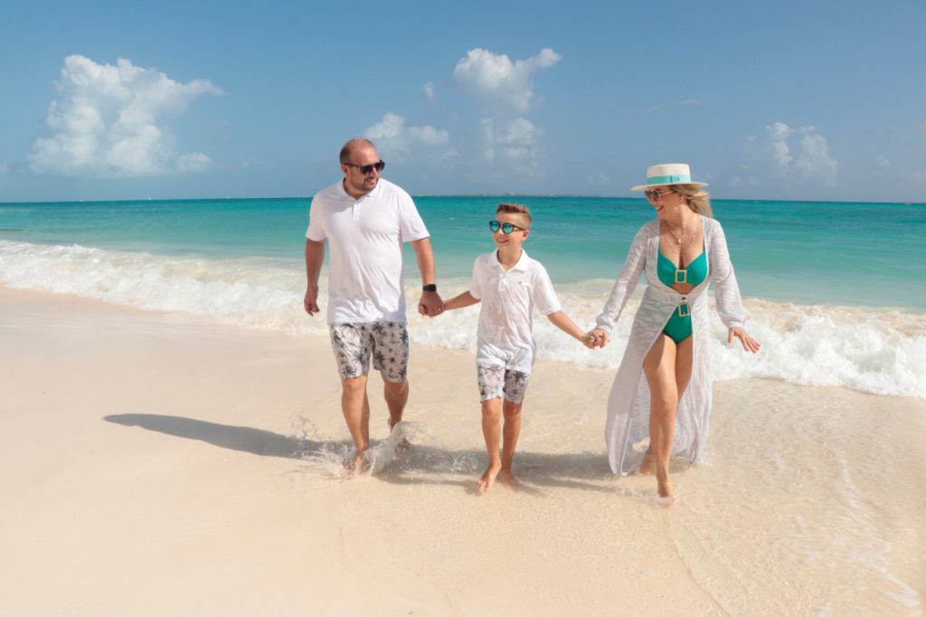 Ensaio família nas praias do México - Fotógrafo brasileiro em Cancun