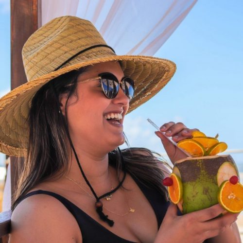 Ensaio feminino na praia de Carneiros - Fotógrafo em Pernambuco