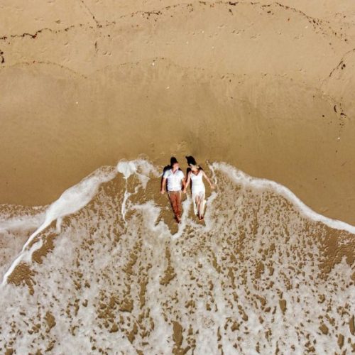 Foto de drone em ensaio em Porto de Galinhas - Fotógrafo em Pernambuco